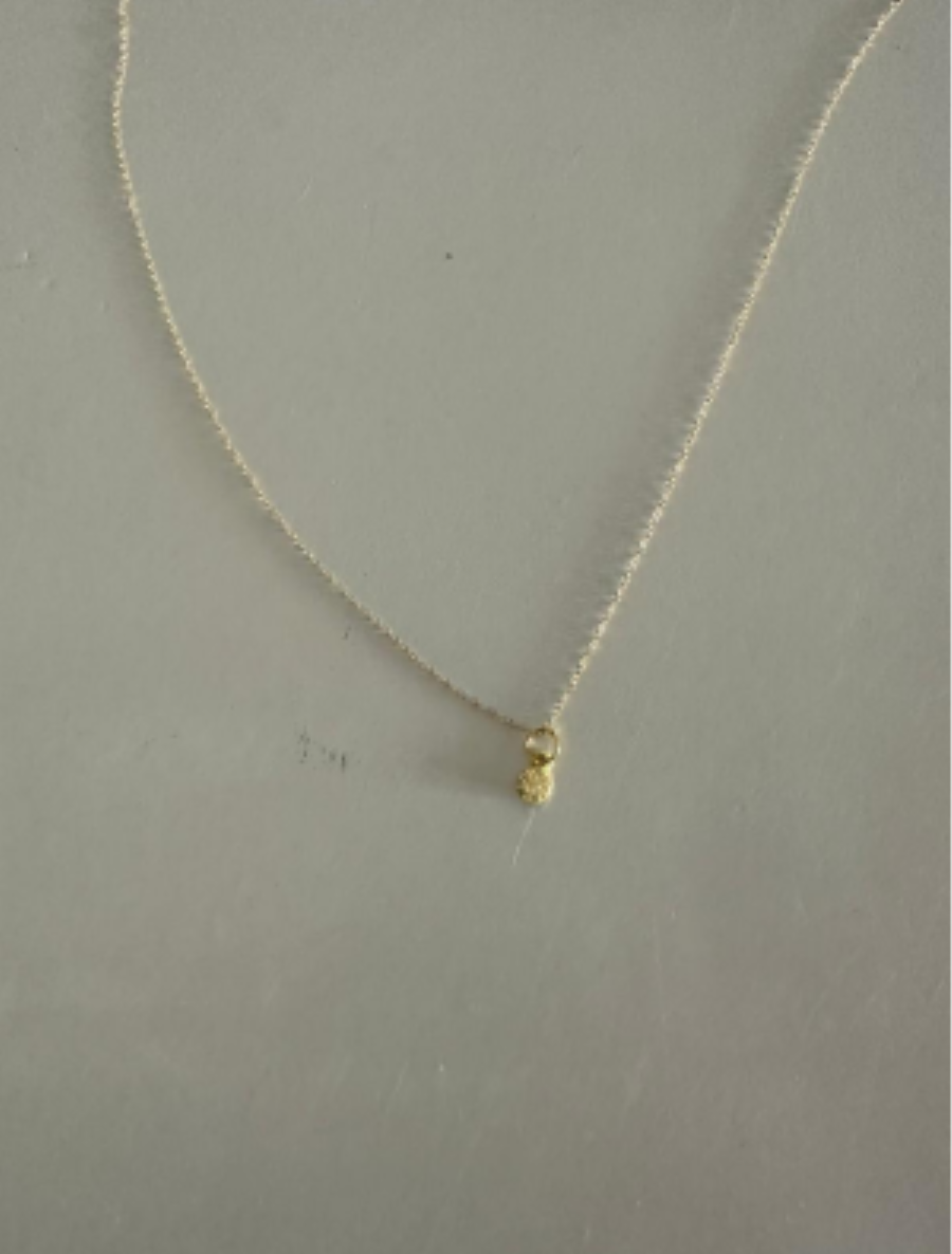 18K Gold Charm necklace