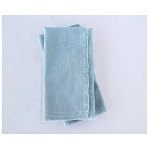 Hand-sewn Linen Napkins - Wild MInt