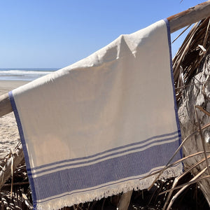 Hand-woven + Hand Dyed Khadi Cotton Towels