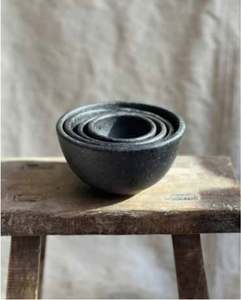 Mini Nesting Bowls - Coal