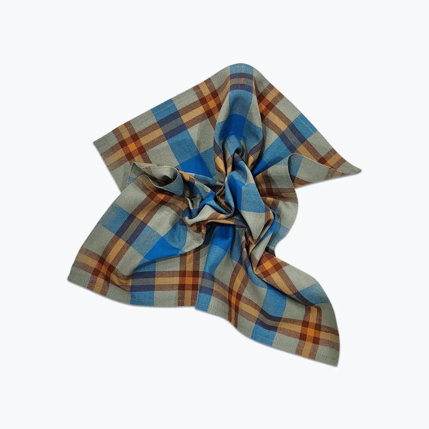 Charleston Plaid Napkin  - Bay