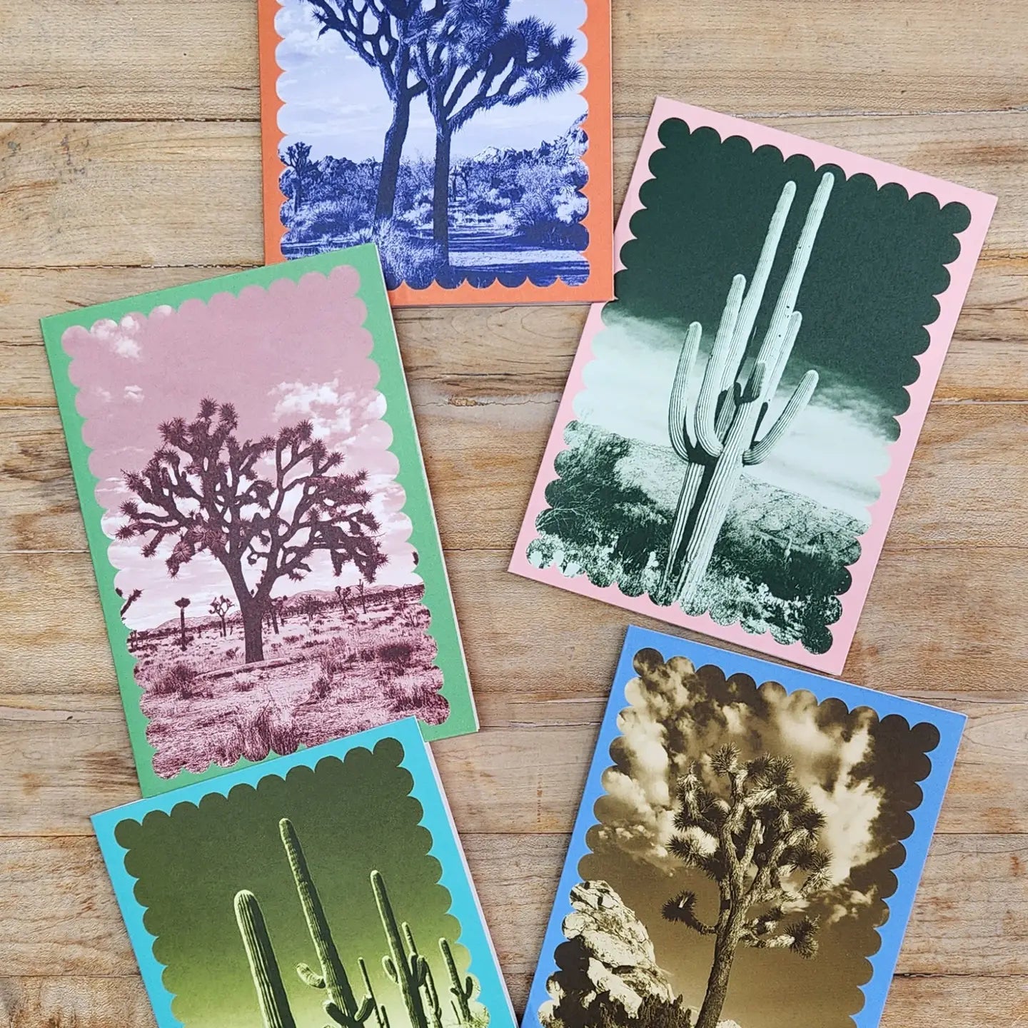 Desert Notecard - Joshua Tree Blue
