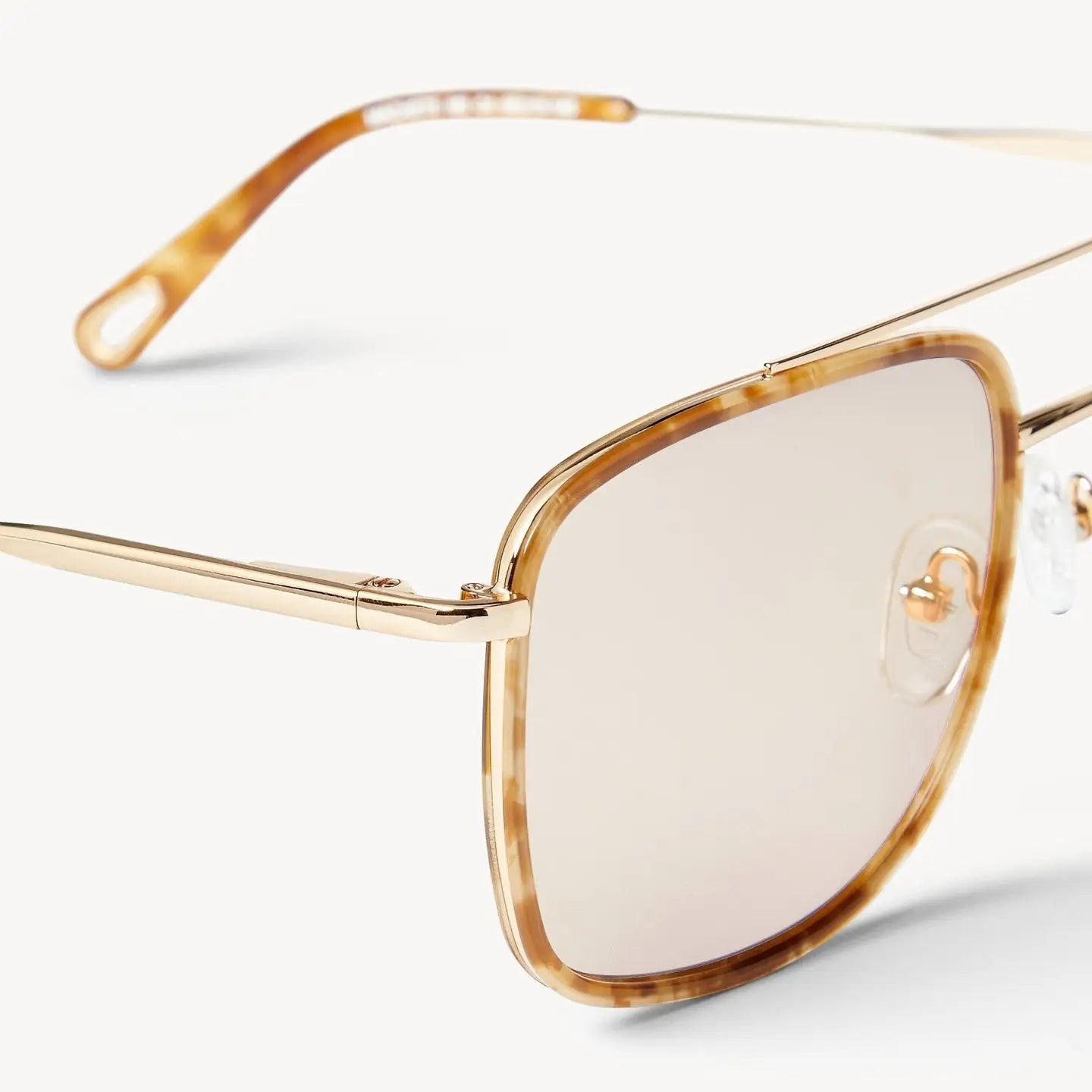 Amelia Sunglasses - Modern Walnut