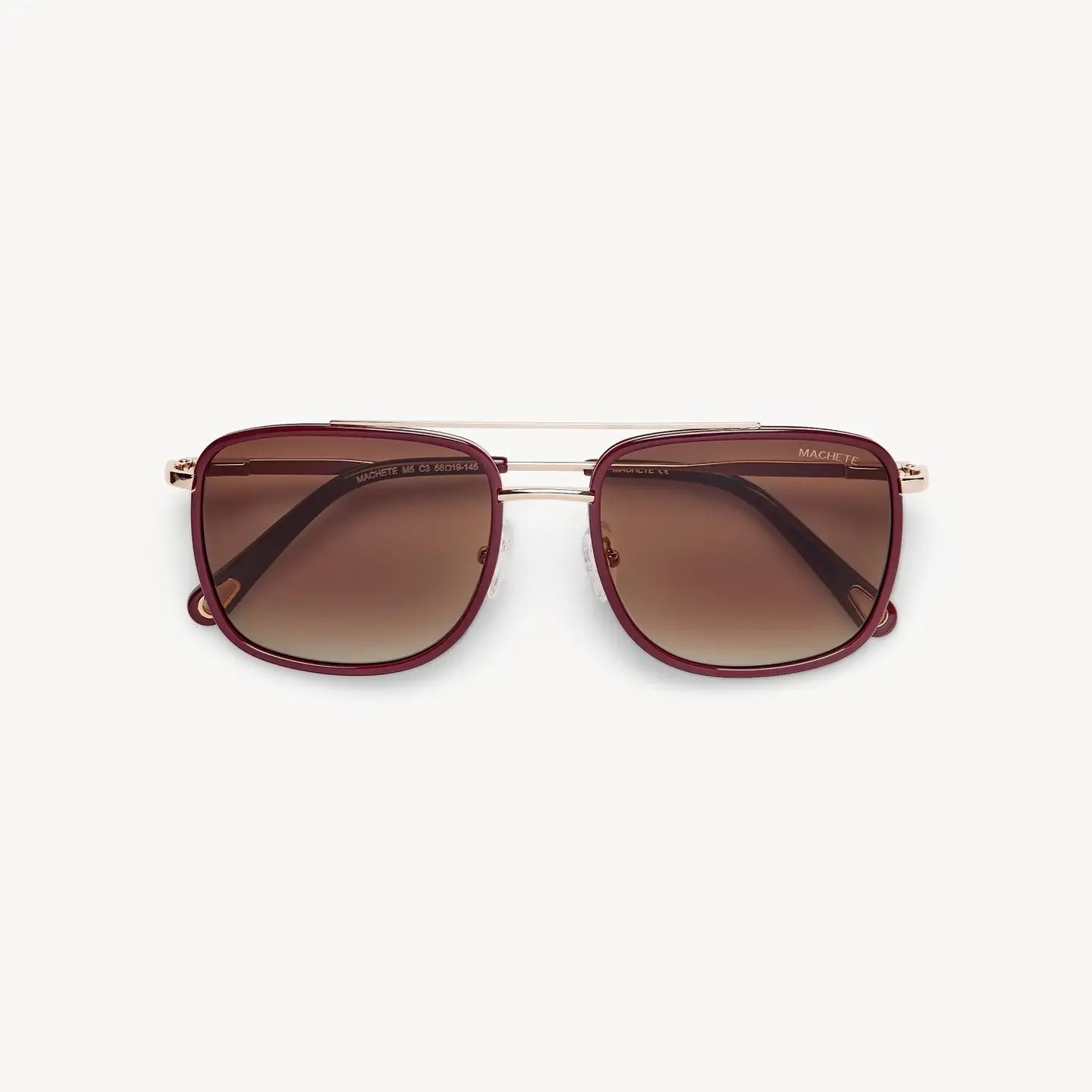 Amelia Sunglasses - Oxblood