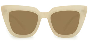 Arcos Sunglasses - Translucent Seashell