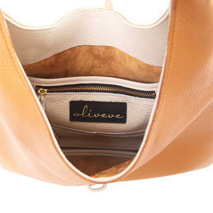 Arden Hobo - Miel and Lamb Italian Buffalo Cowhide