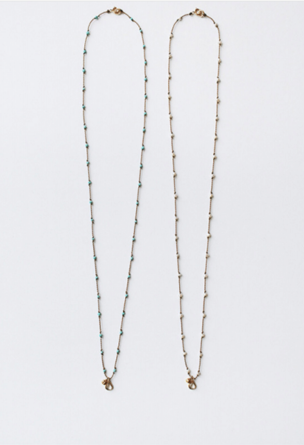 Beaded Primavera Necklace + Diamond