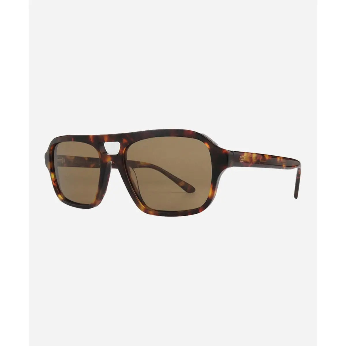 Beau Aviator Sunglasses - Dark Tortoise