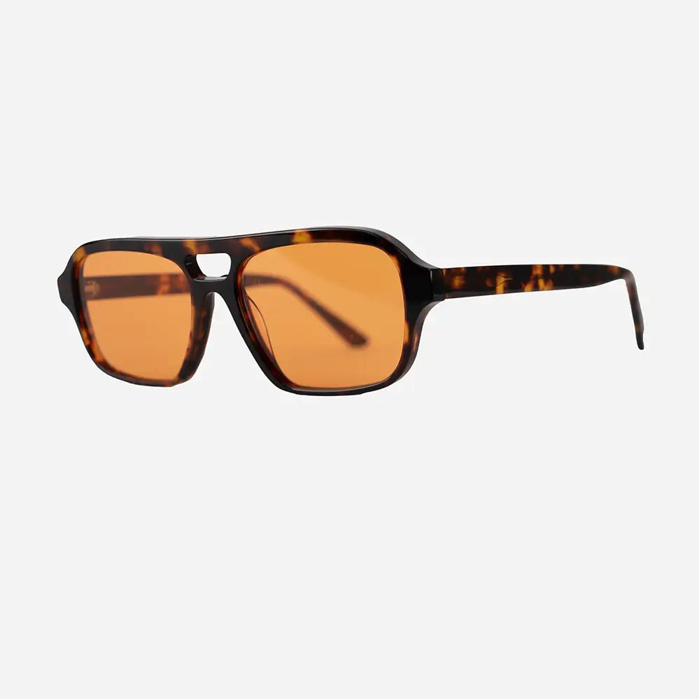Beau Aviator Sunglasses - Tortoise