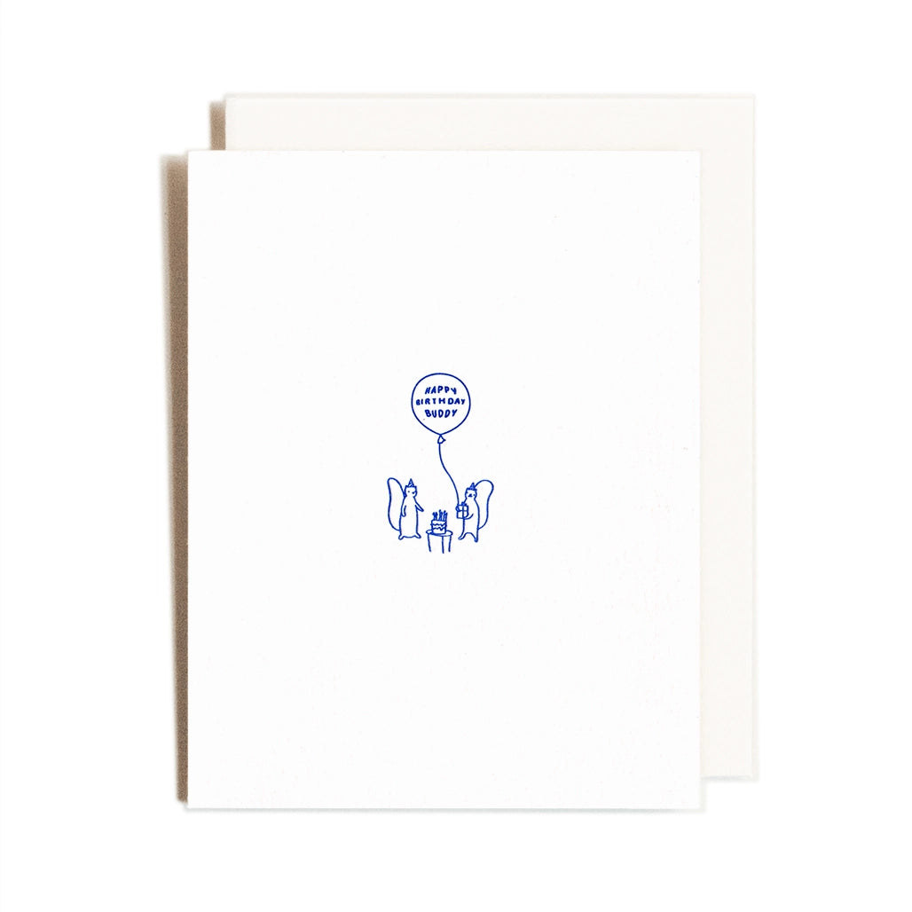 Birthday Buddy Greeting Card