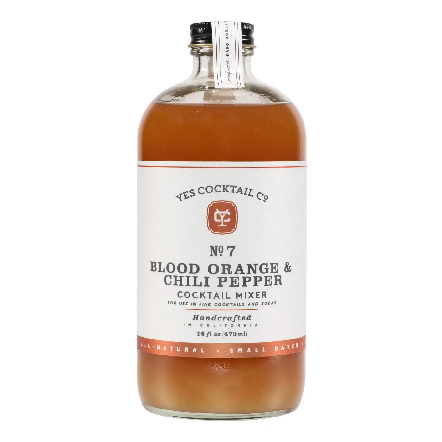 Blood Orange + Chili Pepper Cocktail Mixer