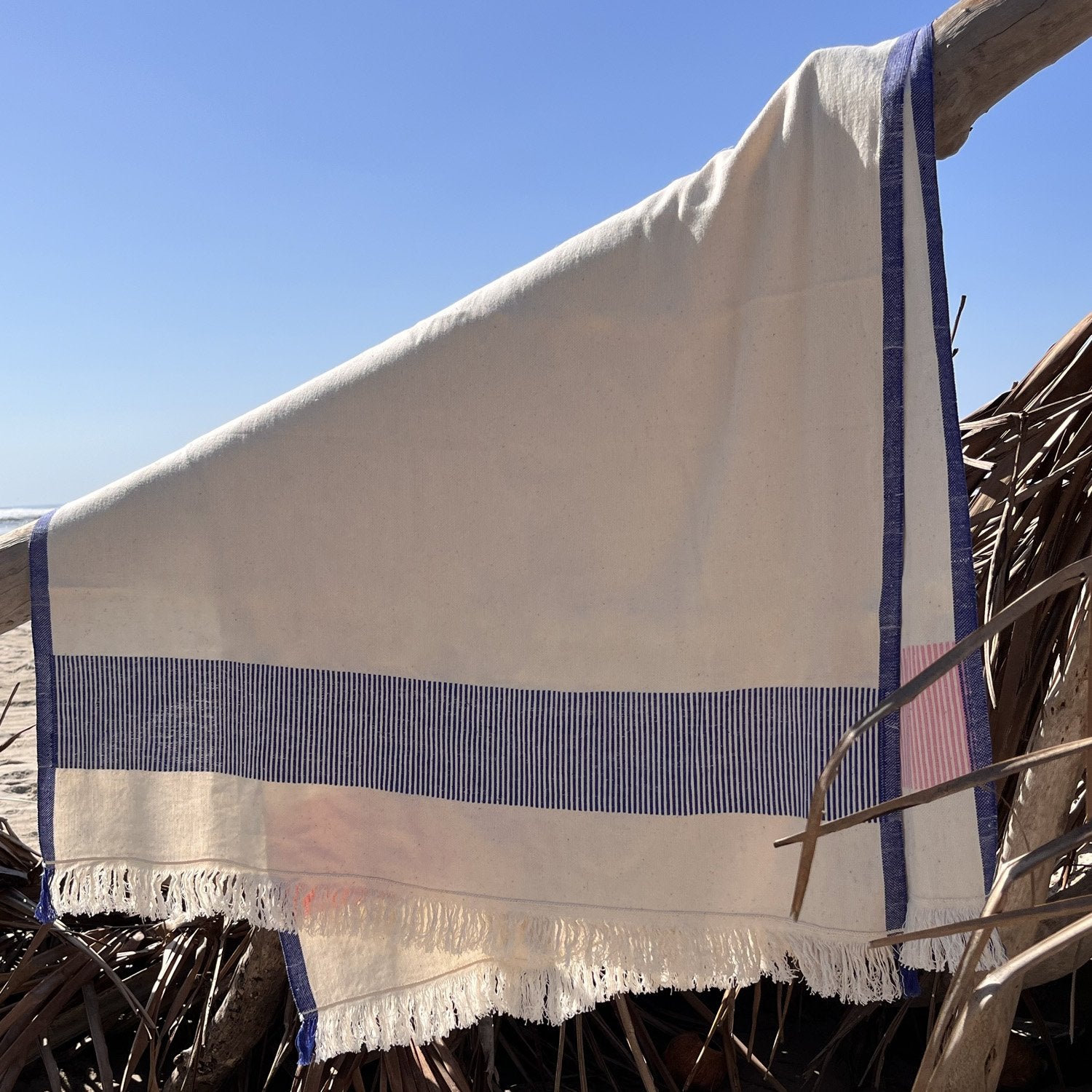 Hand-woven + Hand Dyed Khadi Cotton Towels