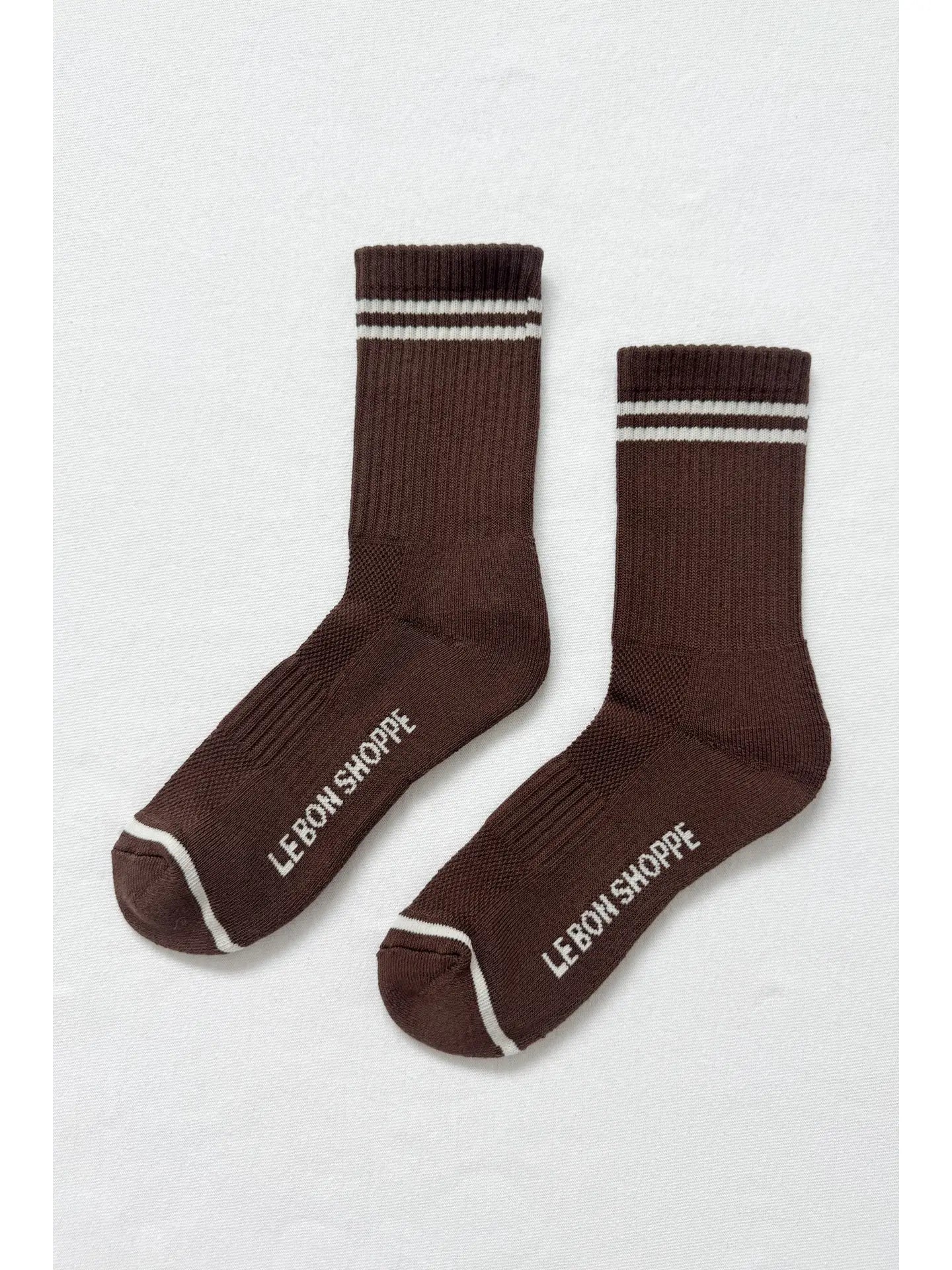 Boyfriend Socks - Wood