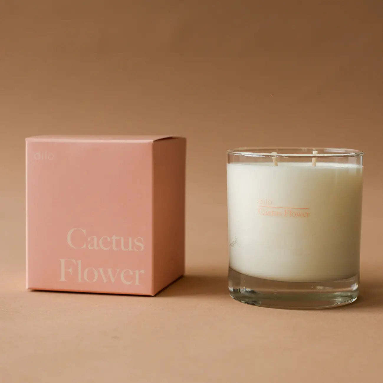 Cactus Flower Candle
