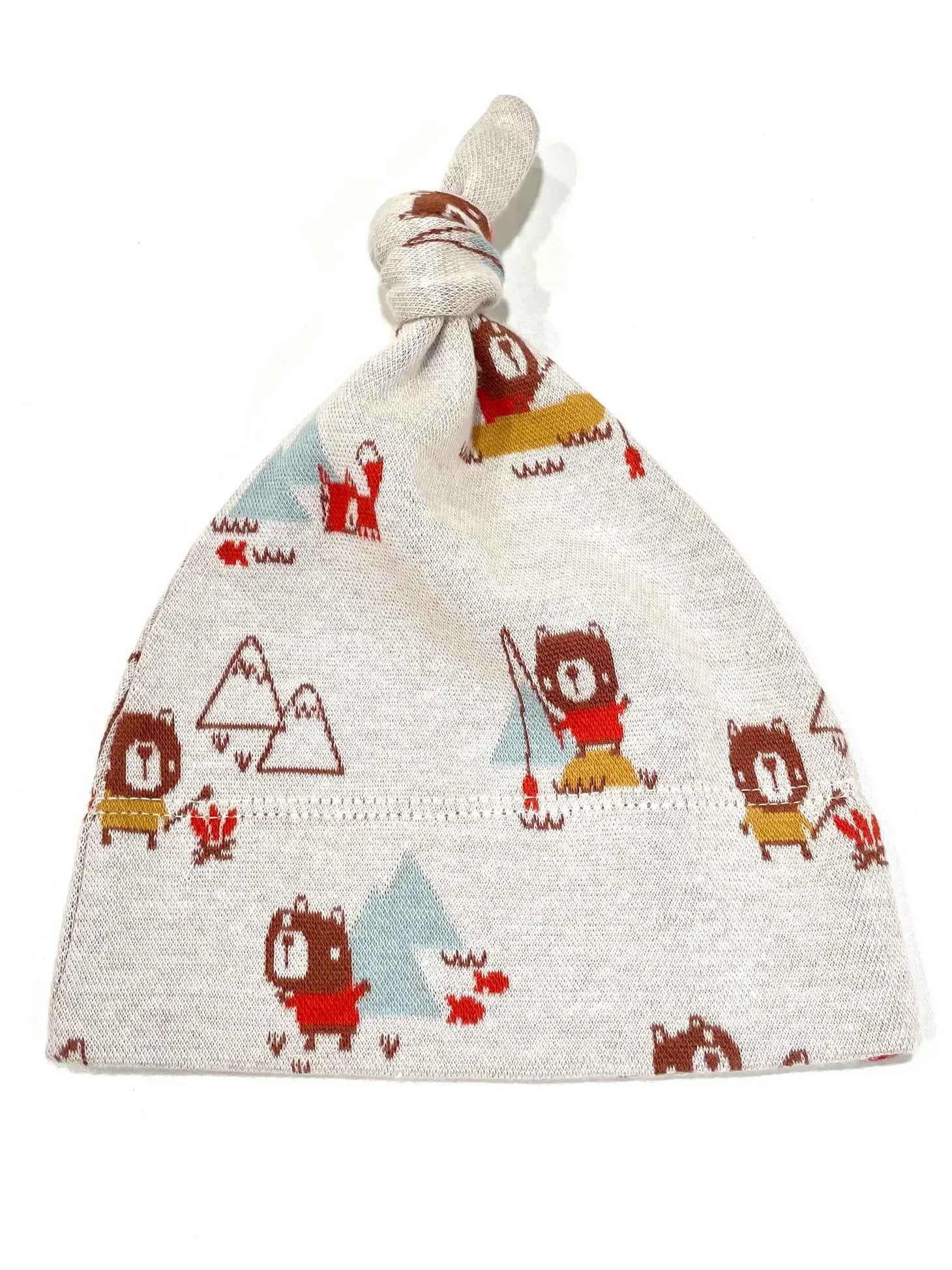 Furry Bear Baby Knit Pullover - Organic Cotton