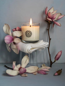 Cotton + Magnolia Candle