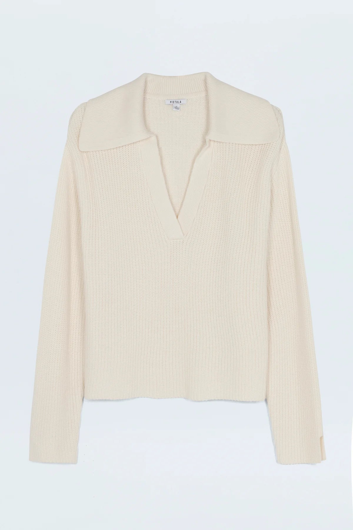 Darcy Big Collar Sweater - Shell