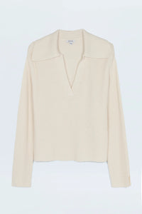 Darcy Big Collar Sweater - Shell