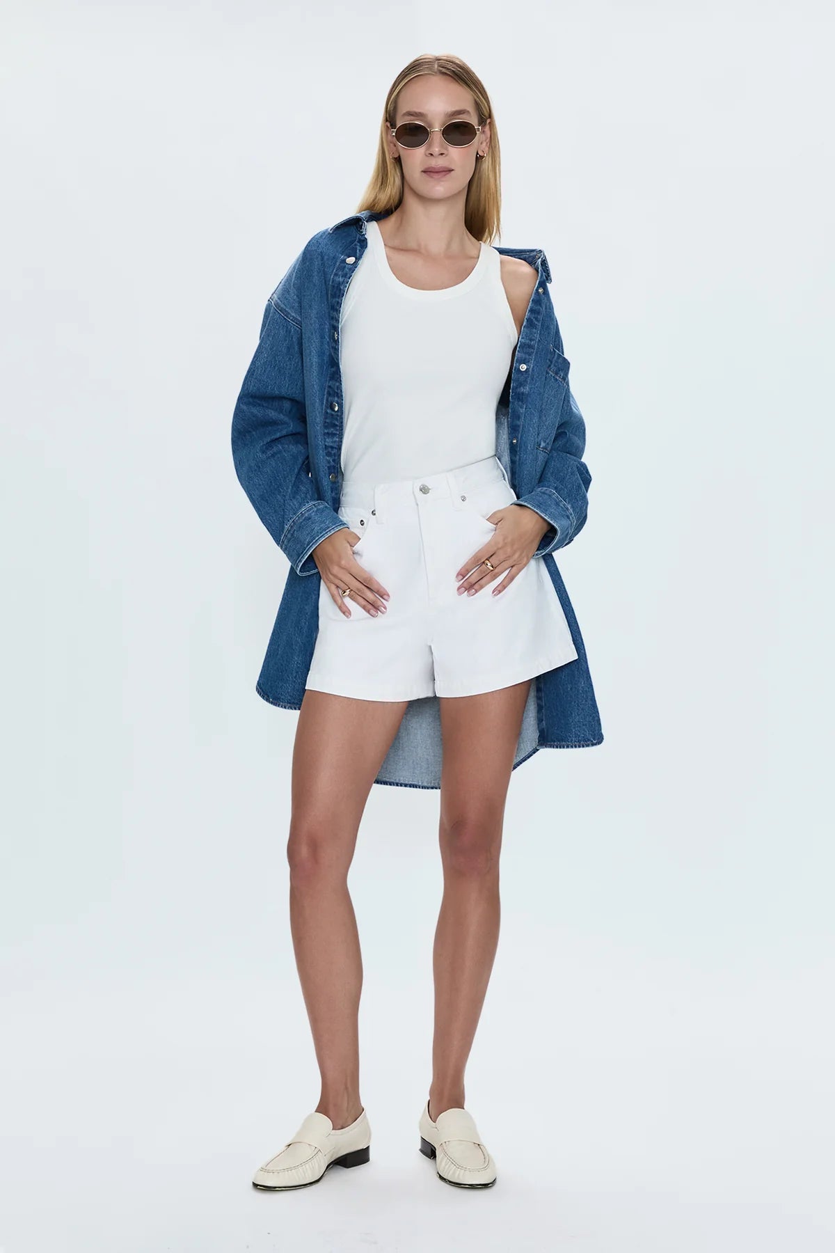 Elle Shirt Dress - Karat