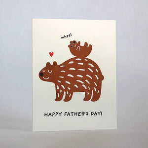 Father's Day Whee Little Bear