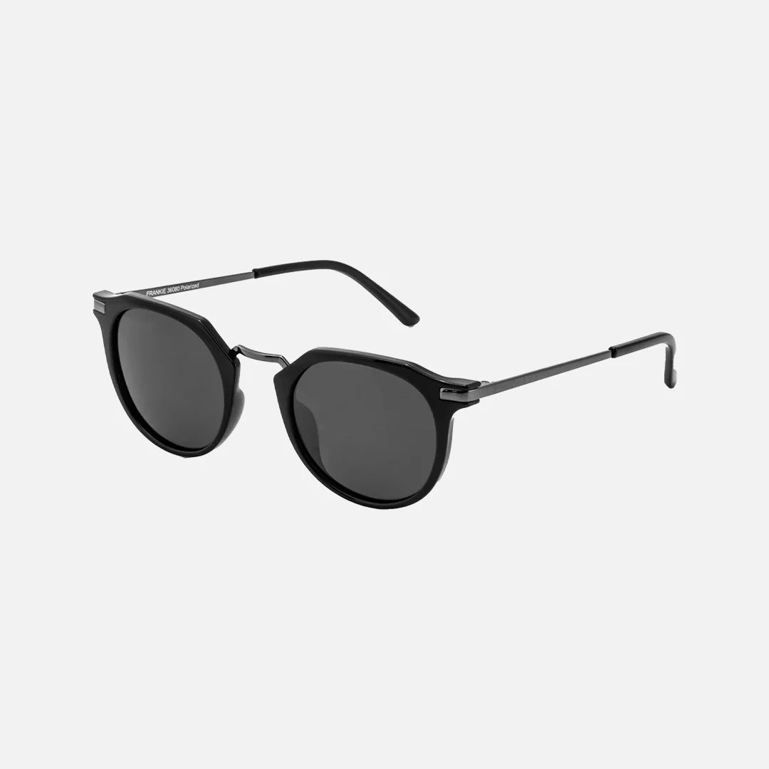 Frankie Gloss Black Polarized Frame