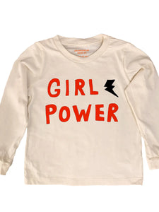 Girl Power Kids Organic L/S Tee