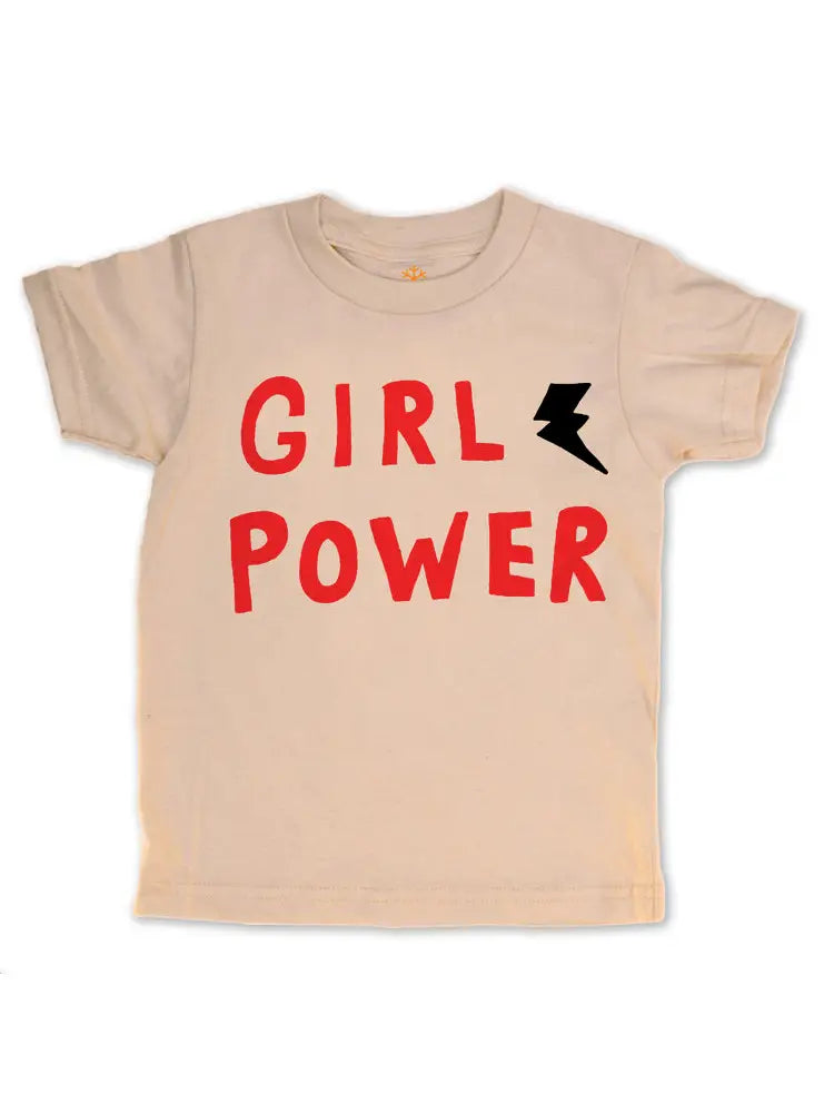 Girl Power Kids Organic S/S Tee