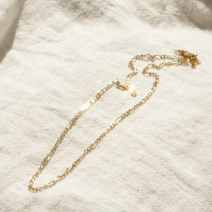 Gleaming in Gold Necklace