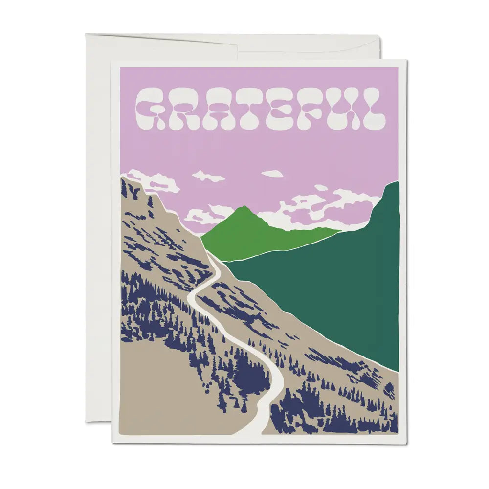 Gratitude Mountain Thank You Card
