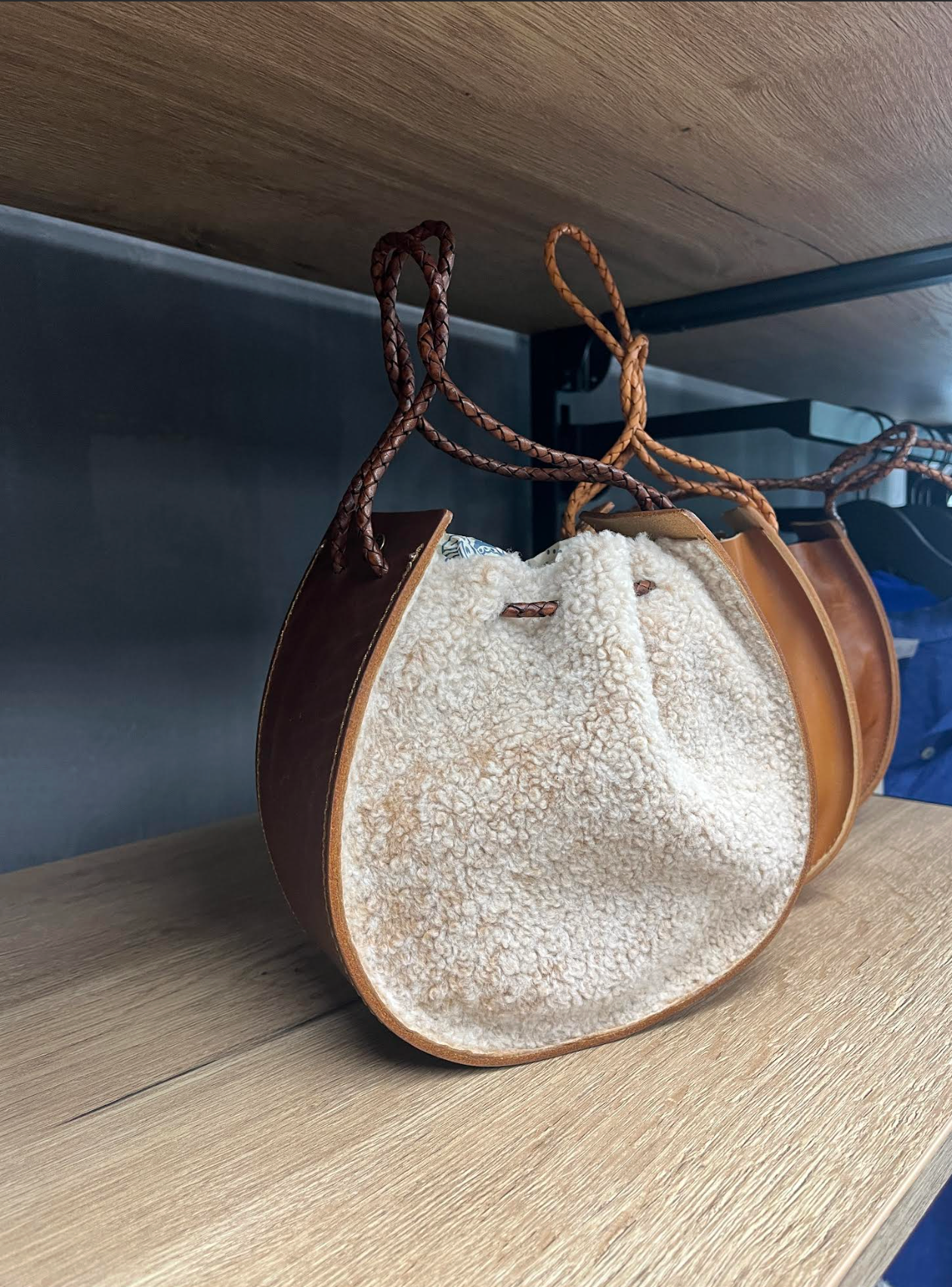 Joi Bag - Caramel Shearling