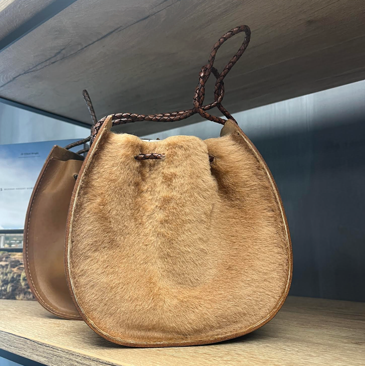 Joi Bag - Tan Shearling