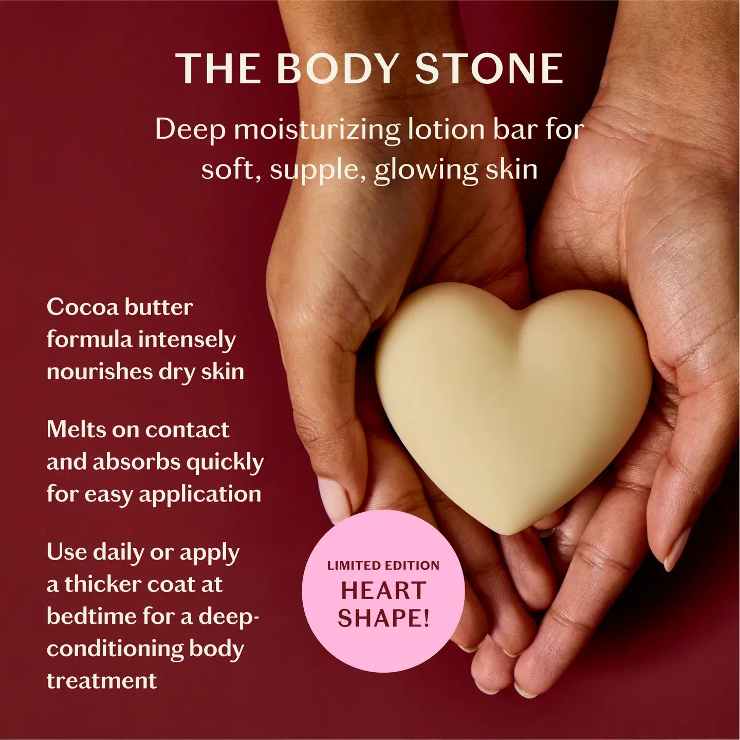 Jasmine + Chamomile Body Stone Lotion Bar