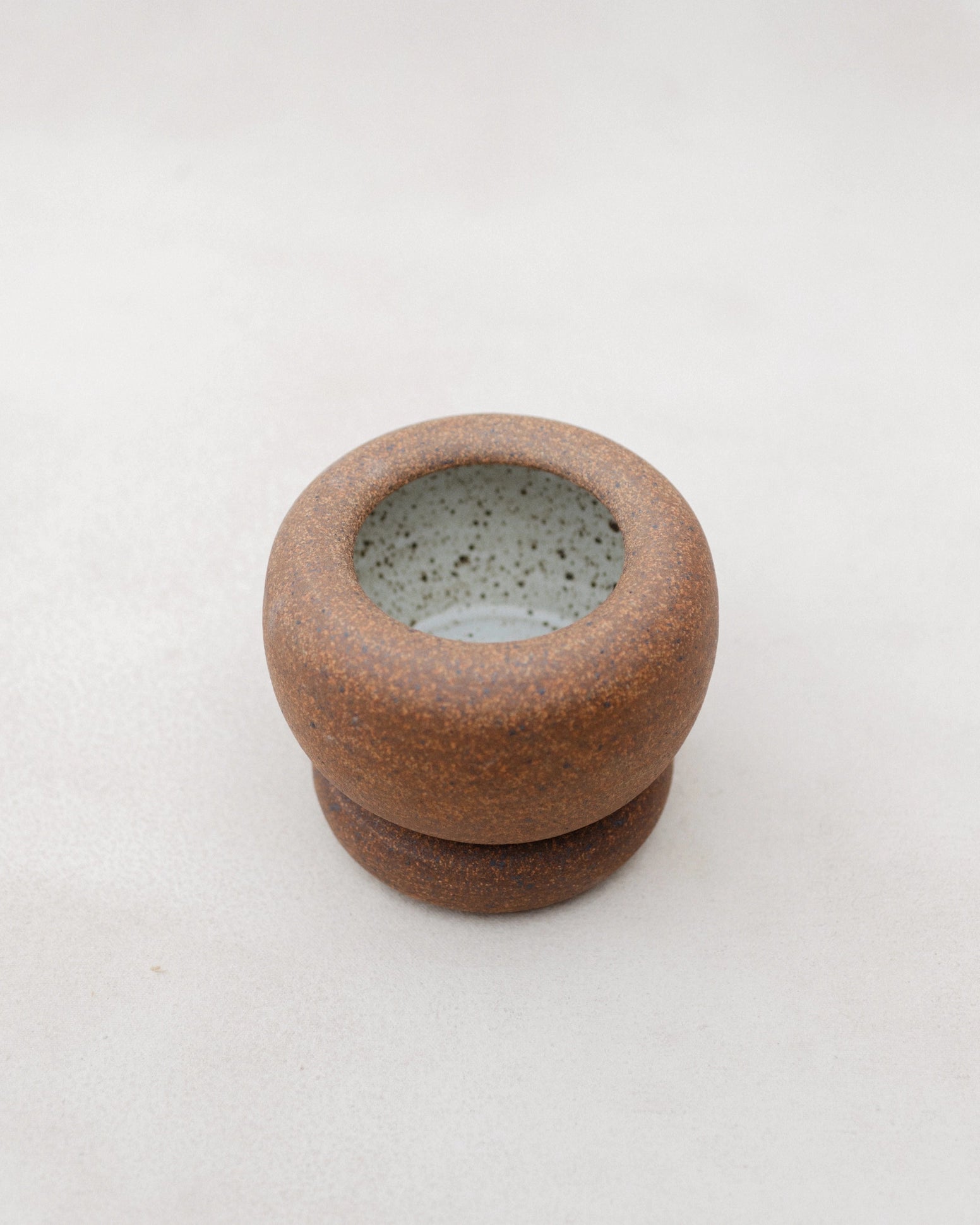 Hand-crafted Ceramic Planter - Desert Brown
