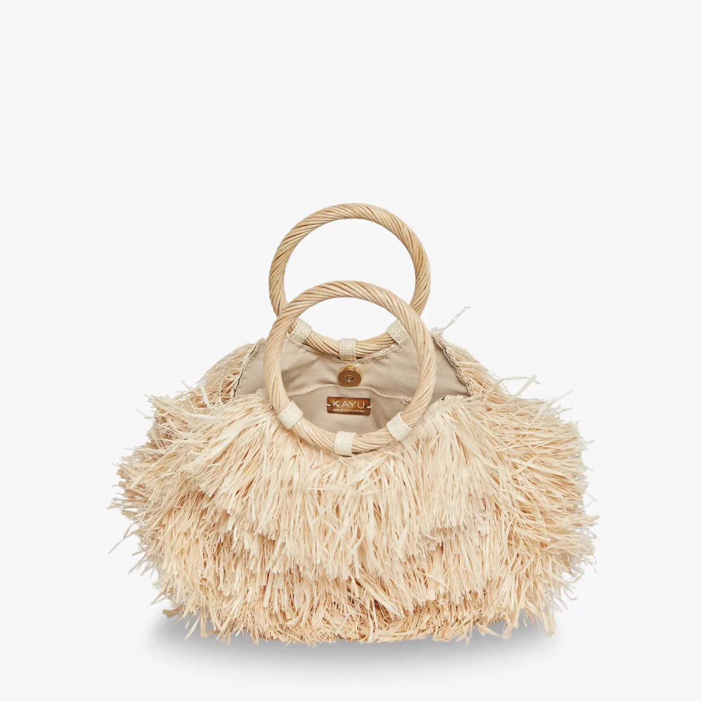 Merida Straw Fringe Tote