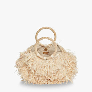 Merida Straw Fringe Tote