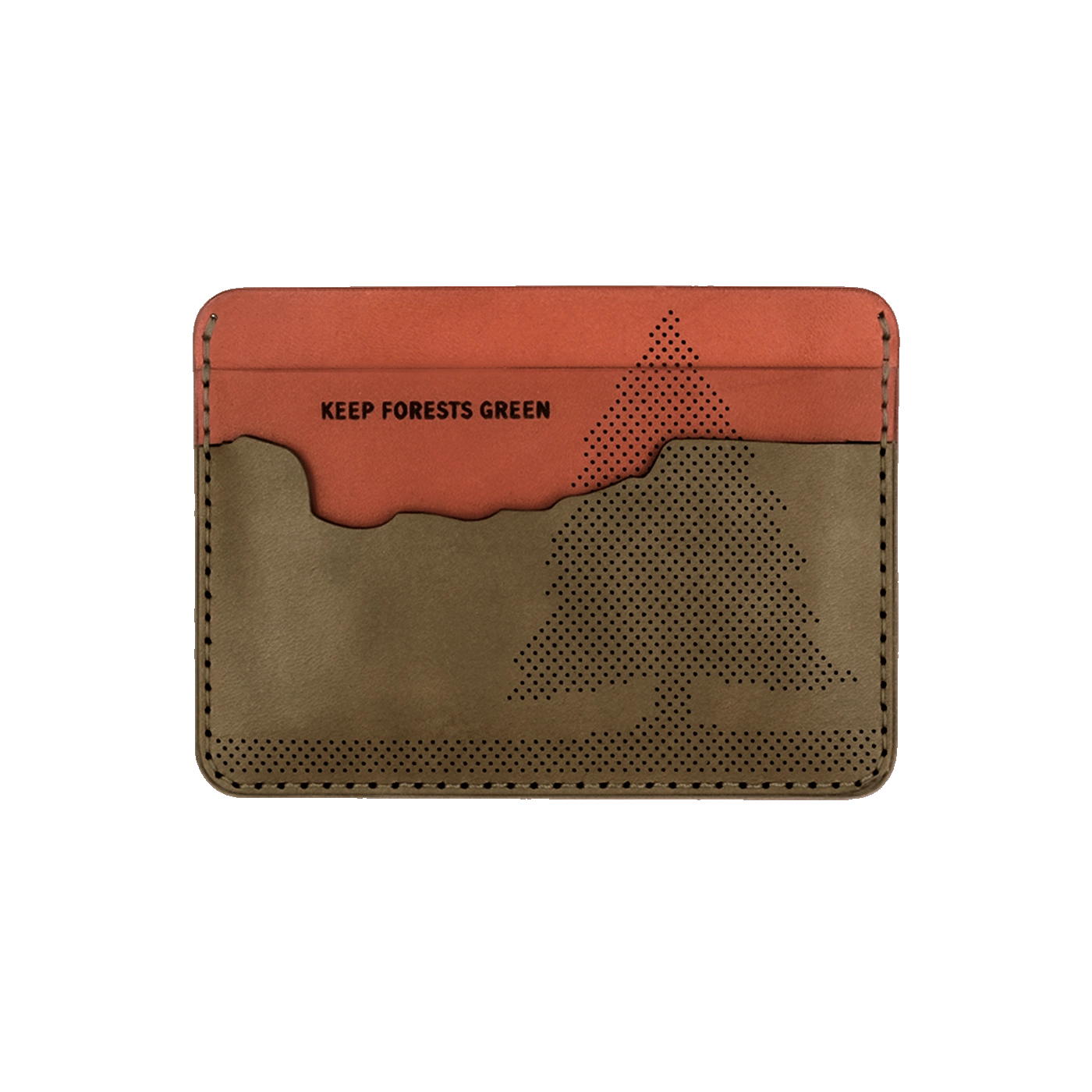 Keep the Forests Green Half Wallet