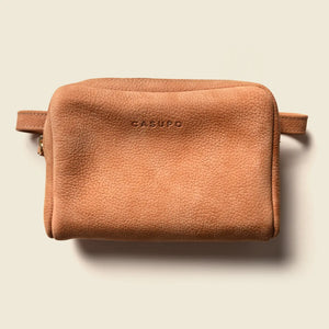 Leather Fanny Pack - Sand