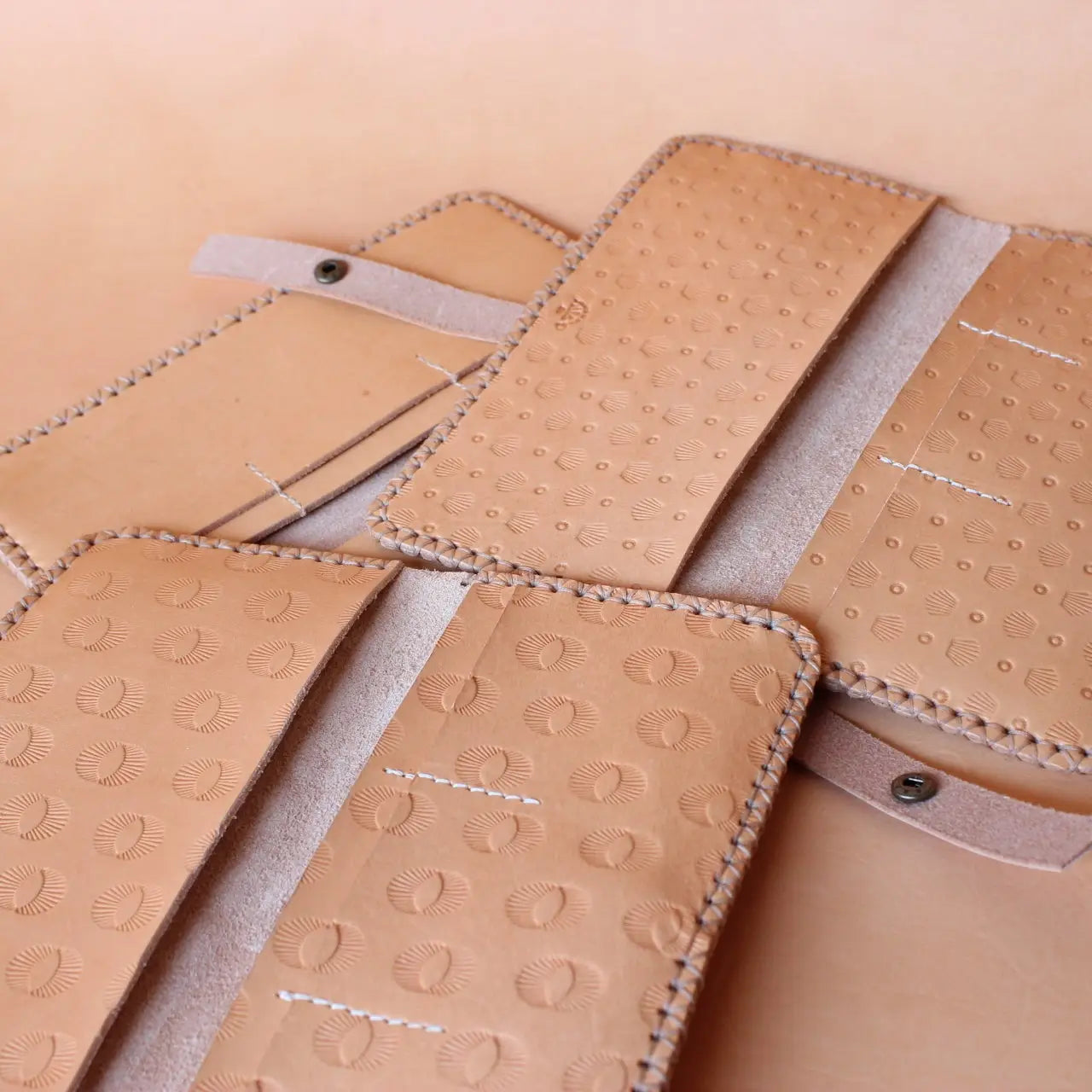 Long Foldable Wallet - Olive