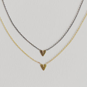 Lucy Oxidized Sterling Necklace