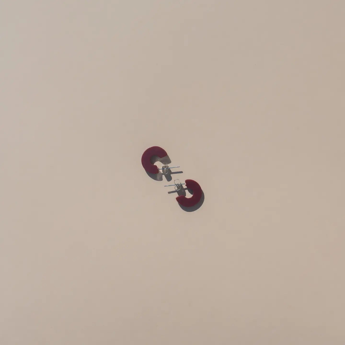 Mali Earrings - Maraschino Cherry