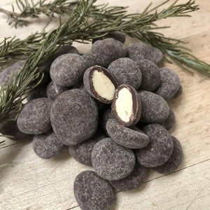 Dark Chocolate Coated Marcona Almonds + Rosemary Infused Olive Oil