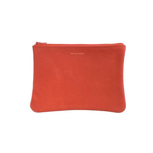 Medium Zip Pouch - Basic Red