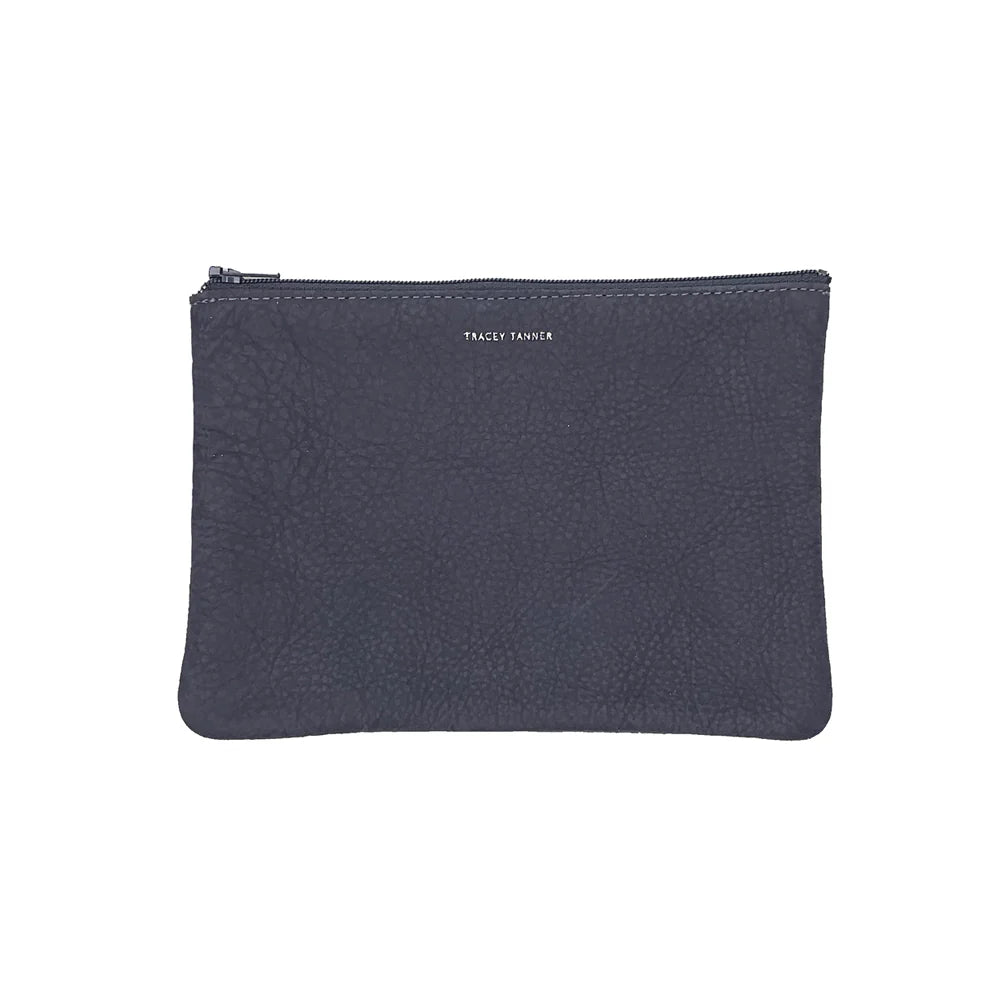 Medium Zip Pouch  - Basic Slate