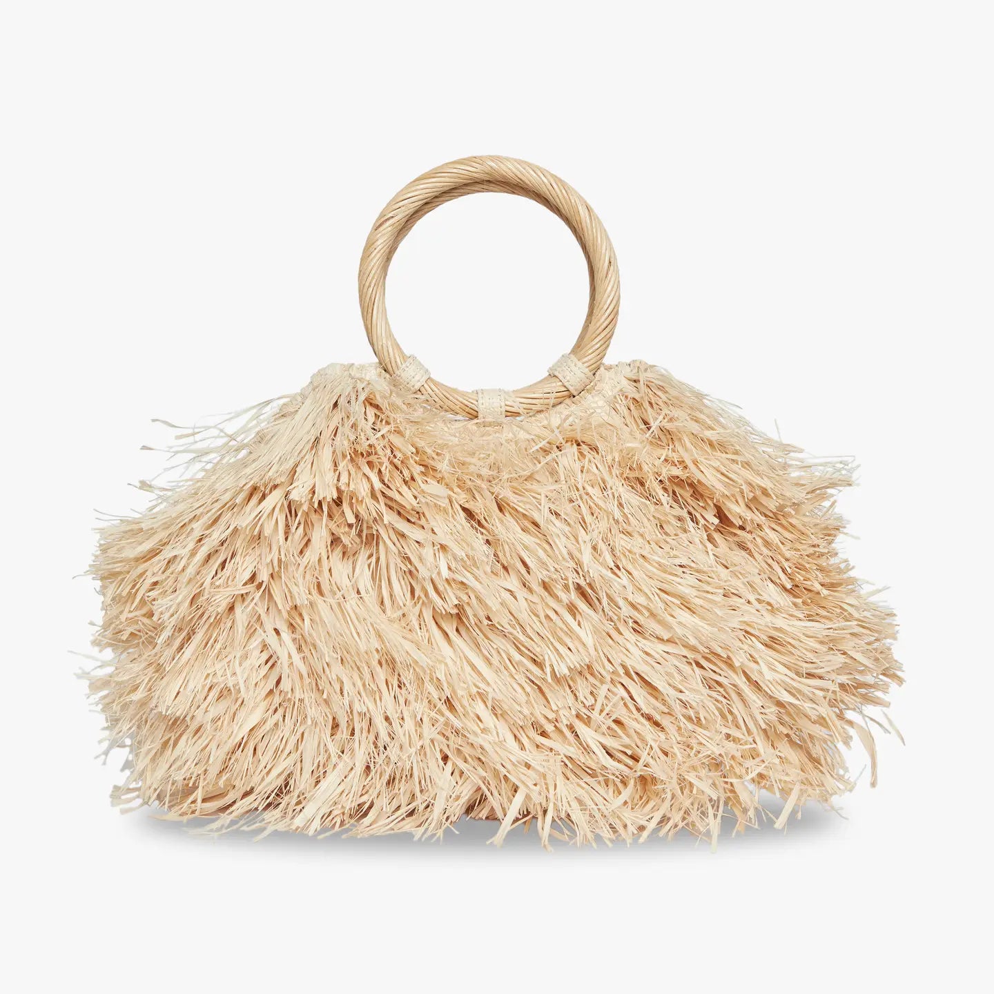 Merida Straw Fringe Tote