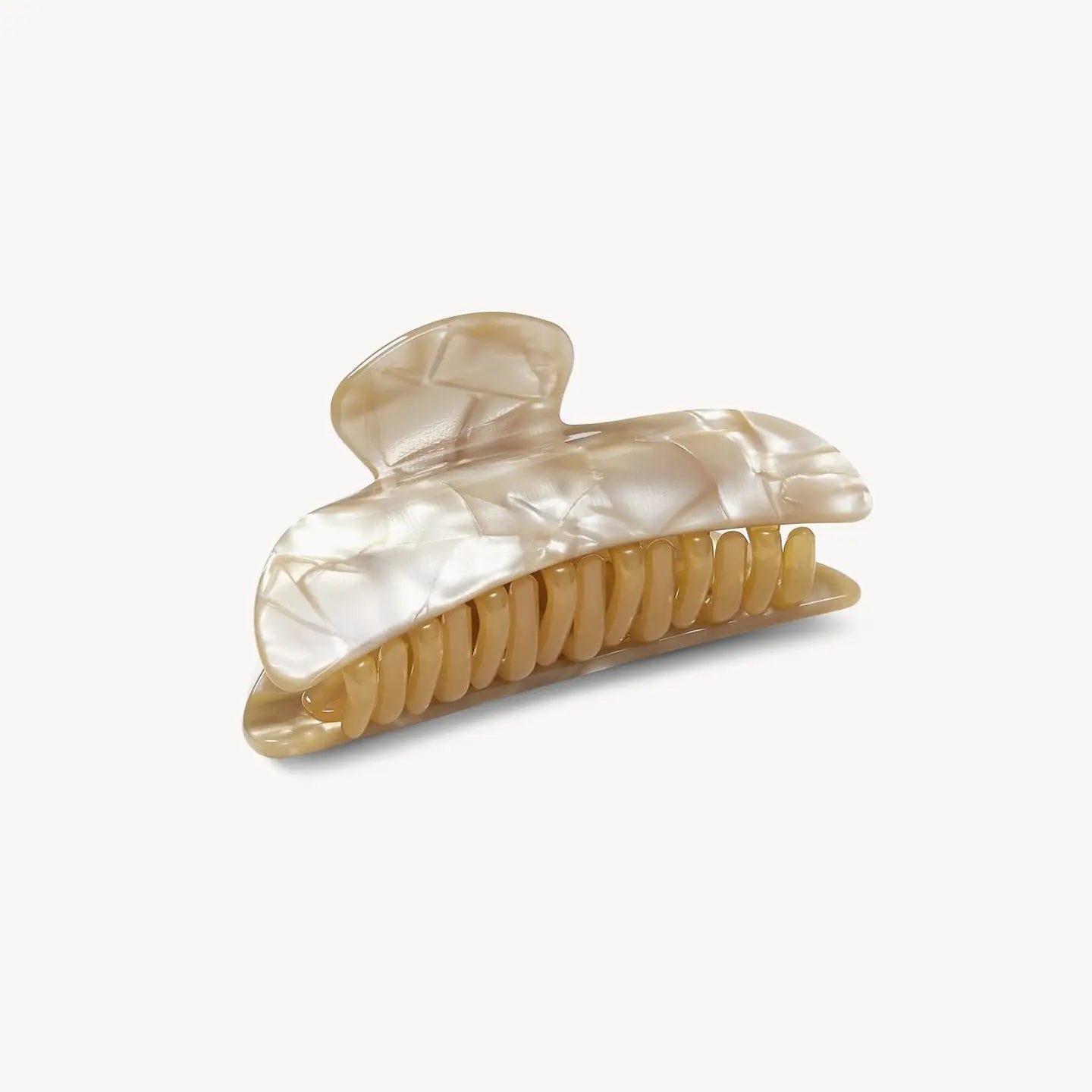 Midi Hairclip - Sand Shell