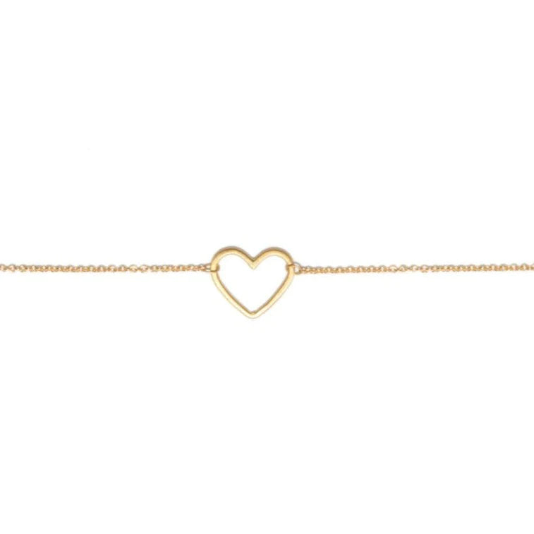 Wee Heart 14k Bracelet