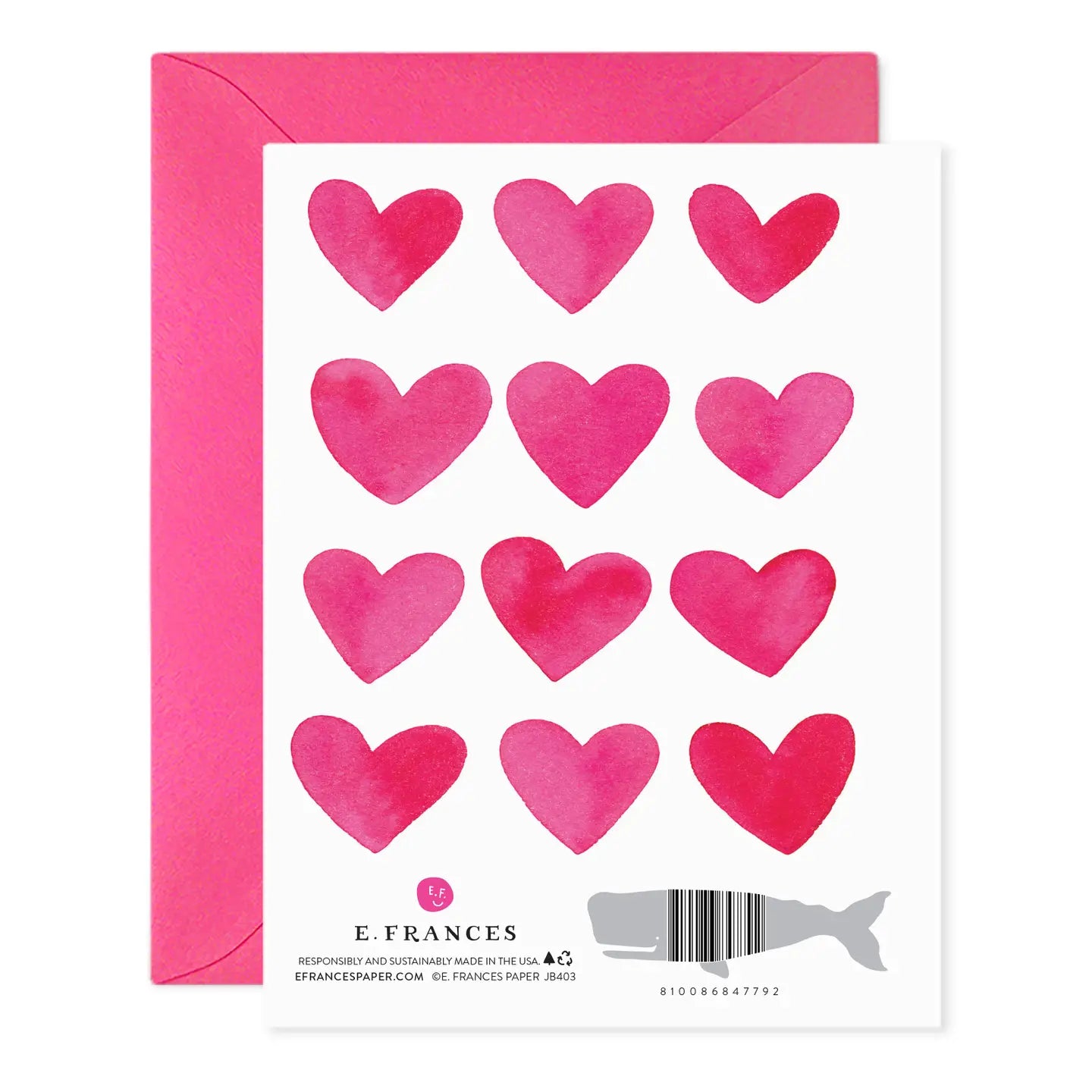 If I Had More Hearts Valentine's Day Card
