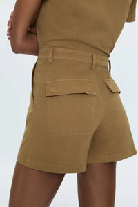 Morgan Utility Romper - Khaki