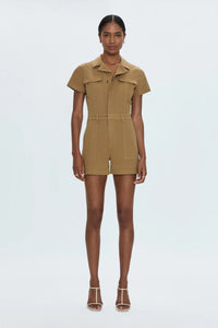 Morgan Utility Romper - Khaki