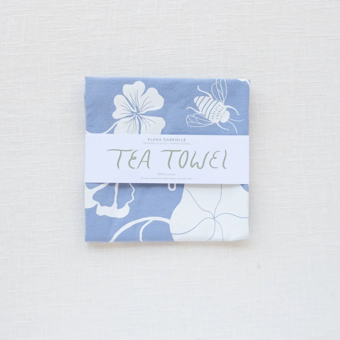 Nasturtiums Cotton Tea Towel